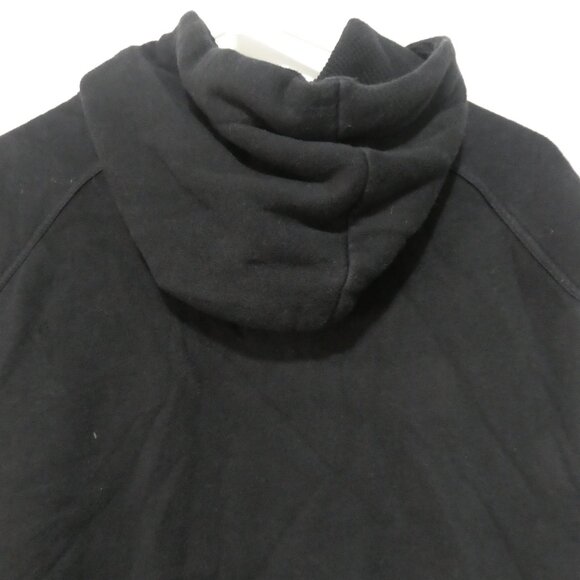 DIVIDED - H&M | medium | Black Sleeveless Hooded Vest | Zip-Up Front Closure - Picture 11 of 14
